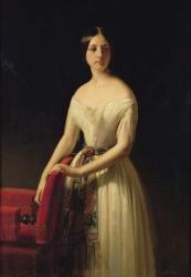Eugenie Saint-Amand, 1841 (oil on canvas) | Obraz na stenu