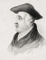 Roger Bacon, from 'Old England's Worthies' by Lord Brougham and others, published London, c.1880s (litho) | Obraz na stenu