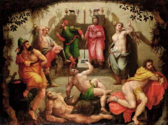 Plato's Cave (oil on panel) | Obraz na stenu