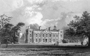 Hill Hall, near Epping, Essex, engraved by Samuel Lacey, 1831 (engraving) | Obraz na stenu