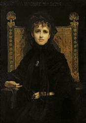 Portrait of Madame Georges Bizet (1849-1926) 1878 (oil on canvas) | Obraz na stenu