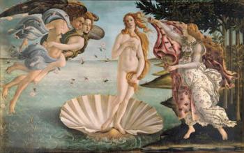 The Birth of Venus, c.1485 (tempera on canvas) | Obraz na stenu