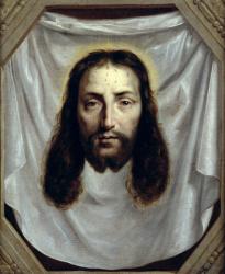 The Shroud of St. Veronica (oil on canvas) | Obraz na stenu