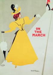 'On the March' (colour litho) | Obraz na stenu