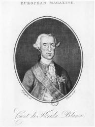 José Moñino, Count of Floridablanca (engraving) | Obraz na stenu
