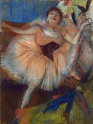 Seated Dancer, 1879-80 (pastel on cardboard) | Obraz na stenu