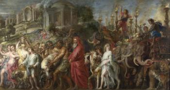 A Roman Triumph, c.1630 (oil on canvas laid down on wood) | Obraz na stenu