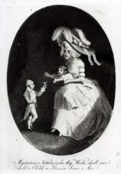 The little Count Boruwlaski, 1788 (engraving) | Obraz na stenu