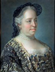 Maria Theresa, Empress of Austria, 1762 (pastel) | Obraz na stenu