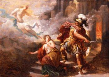 Helen Saved by Venus from the Wrath of Aeneas, 1779 (oil on canvas) | Obraz na stenu