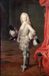 Portrait of Louis I of Spain, 1717 (oil on canvas) | Obraz na stenu