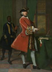 Portrait of Jan Pranger, 1742 (oil on canvas) | Obraz na stenu