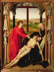 The Lamentation of Christ (oil on panel) | Obraz na stenu