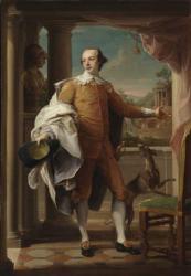 Portrait of Sir Wyndham Knatchbull-Wyndham, 1758-59 (oil on canvas) | Obraz na stenu