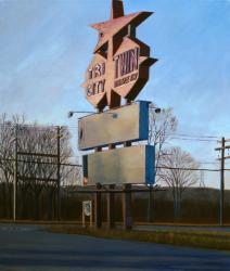 Signs of the Times, 1996 (oil on canvas) | Obraz na stenu