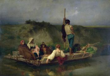 Malaria (oil on canvas) | Obraz na stenu