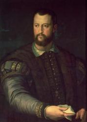 Portrait of Cosimo I de' Medici (1519-74) 1559 (oil on canvas) | Obraz na stenu