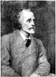 George Meredith, engraved by William Biscombe Gardner after a woodcut (engraving) | Obraz na stenu