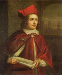 Sir Augustus Harris (1851-96) as Cardinal Wolsey (oil on canvas) | Obraz na stenu