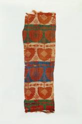Band with decorative motifs of stylised trees (silk brocade) | Obraz na stenu