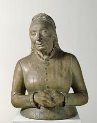 Portrait of Marie Fielder (1819-1901), 1882 (terracotta) | Obraz na stenu