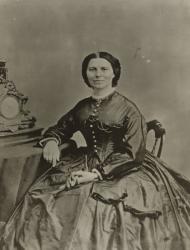 Clara Barton, c.1865 (b/w photo) | Obraz na stenu