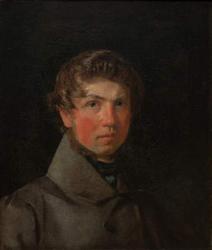 Self-Portrait, c. 1833 (oil on canvas) | Obraz na stenu