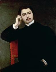 Portrait of Marcel Proust, 1897 (oil on canvas) | Obraz na stenu