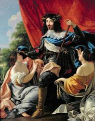 Louis XIII (1601-43) (oil on canvas) | Obraz na stenu