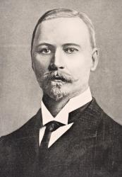 Jan Christiaan Smuts as he looked c.1915, from 'The War Illustrated Album deLuxe', published in London, 1916 (litho) | Obraz na stenu