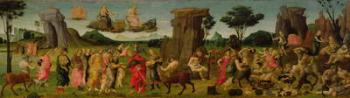 The Marriage of Thetis and Peleus (oil on panel) | Obraz na stenu