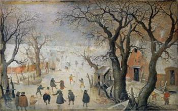 Winter Scene, c.1610 | Obraz na stenu