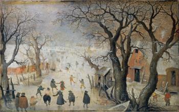 Winter Scene, c.1610 | Obraz na stenu