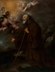The Vision of Saint Francis of Paola, c.1670 (oil on canvas) | Obraz na stenu