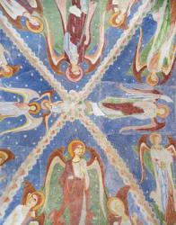 View of the central apex (fresco) | Obraz na stenu