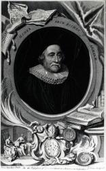 James Ussher, engraved by George Vertue, 1738 (engraving) | Obraz na stenu