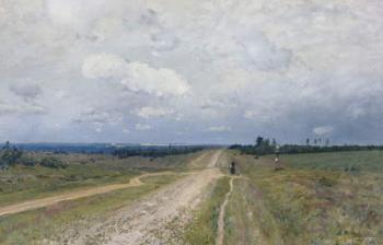 The Vladimirka Road, 1892 (oil on canvas) | Obraz na stenu