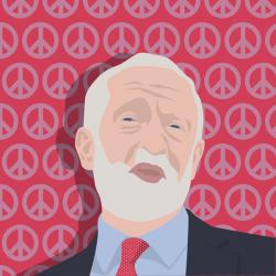 Portrait of Jeremy Corbyn | Obraz na stenu