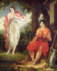 Venus and Anchises, 1826 (oil on canvas) | Obraz na stenu