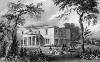 Stisted Hall, near Braintree, Essex, engraved by John Carr Armytage, 1832 (engraving) | Obraz na stenu