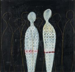 'Conversations' series, 2015, (mixed media on canvas) | Obraz na stenu