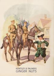 Advertisement for Huntley and Palmers Ginger Nuts, 1935 (colour litho) | Obraz na stenu