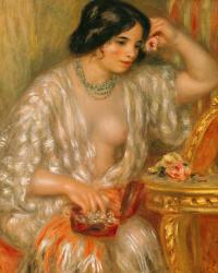 Gabrielle with Jewellery, 1910 (oil on canvas) | Obraz na stenu
