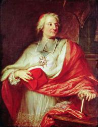 Portrait of Cardinal Melchior de Polignac (1661-1742) (oil on canvas) | Obraz na stenu