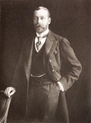 George V, 1865 – 1936. King of the United Kingdom. From The Year 1910 Illlustrated. | Obraz na stenu
