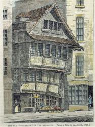 The Old Fountain in the Minories (colour engraving) | Obraz na stenu