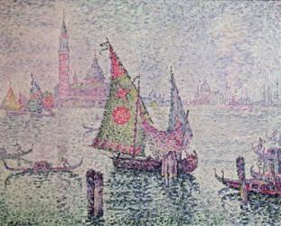 The Green Sail, Venice, 1904 (oil on canvas) | Obraz na stenu