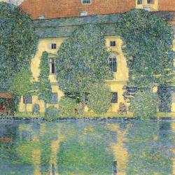 The Schloss Kammer on the Attersee III, 1910 (oil on canvas) | Obraz na stenu