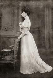 Alexandra of Denmark, 1844 1925. Queen of the United Kingdom and Empress of India as the wife of King-Emperor Edward VII. From Edward VII His Life and Times, published 1910. | Obraz na stenu