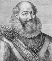 Maximilien de Bethune, duc de Sully, 1614 (engraving) | Obraz na stenu